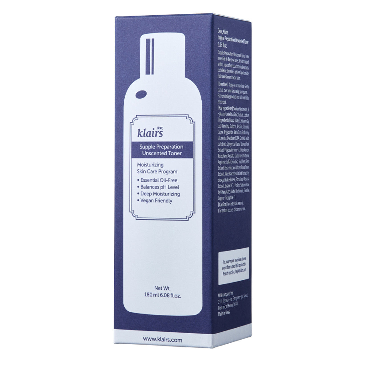Dear, Klairs Supple Preparation Unscented Facial Toner