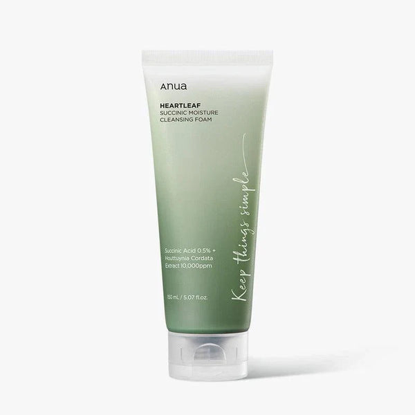 Anua  Heartleaf Succinic Moisture Cleansing Foam