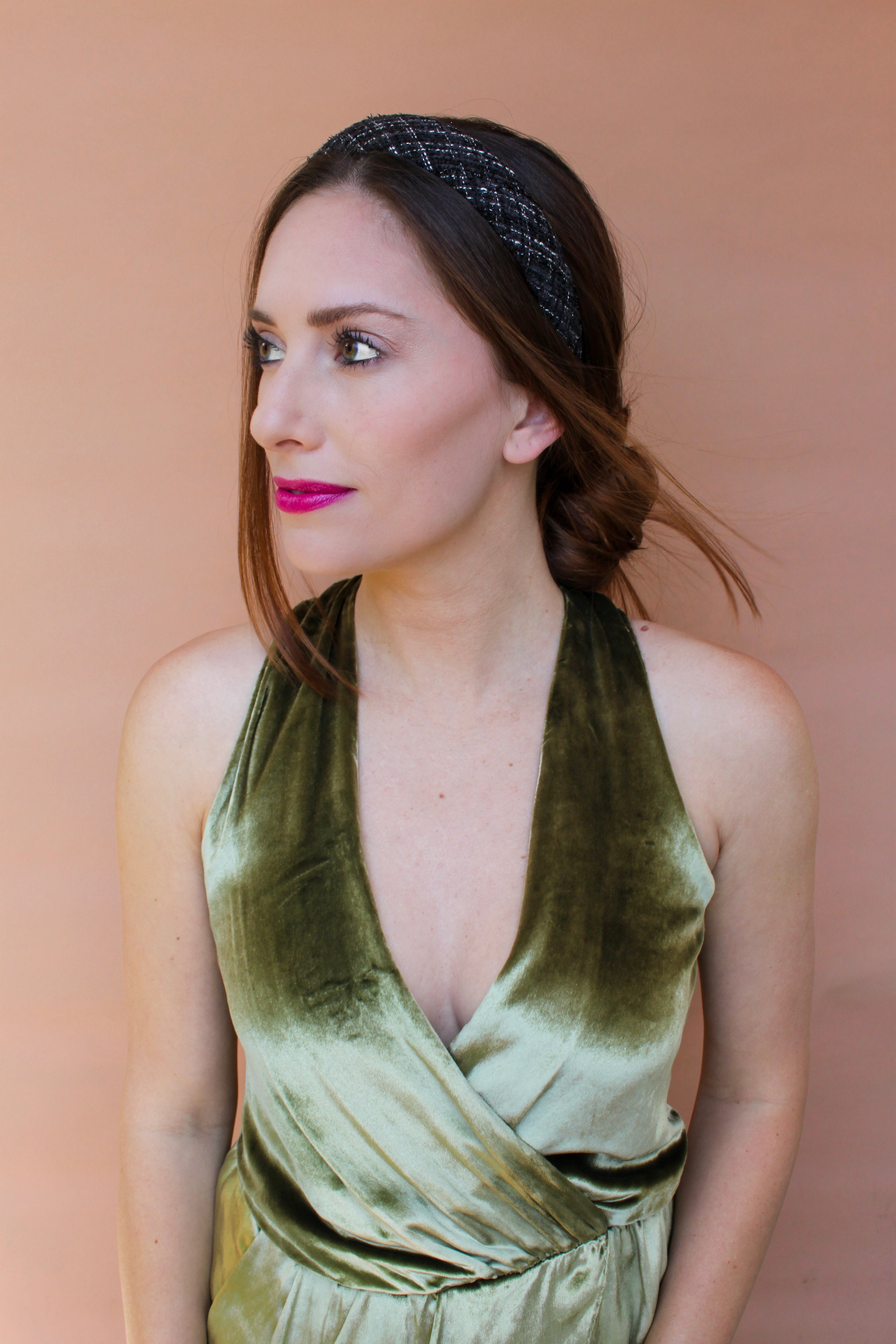 Tweed Headband | Black