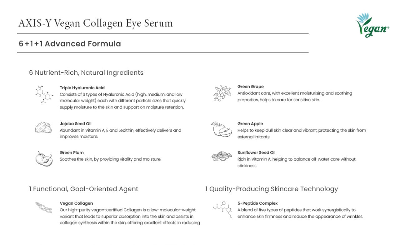 AXIS-Y Vegan Collagen Eye Serum