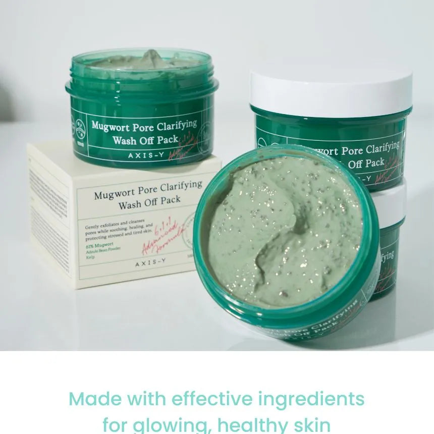 AXIS-Y Mugwort Pore Clarifying Wash Off Pack
