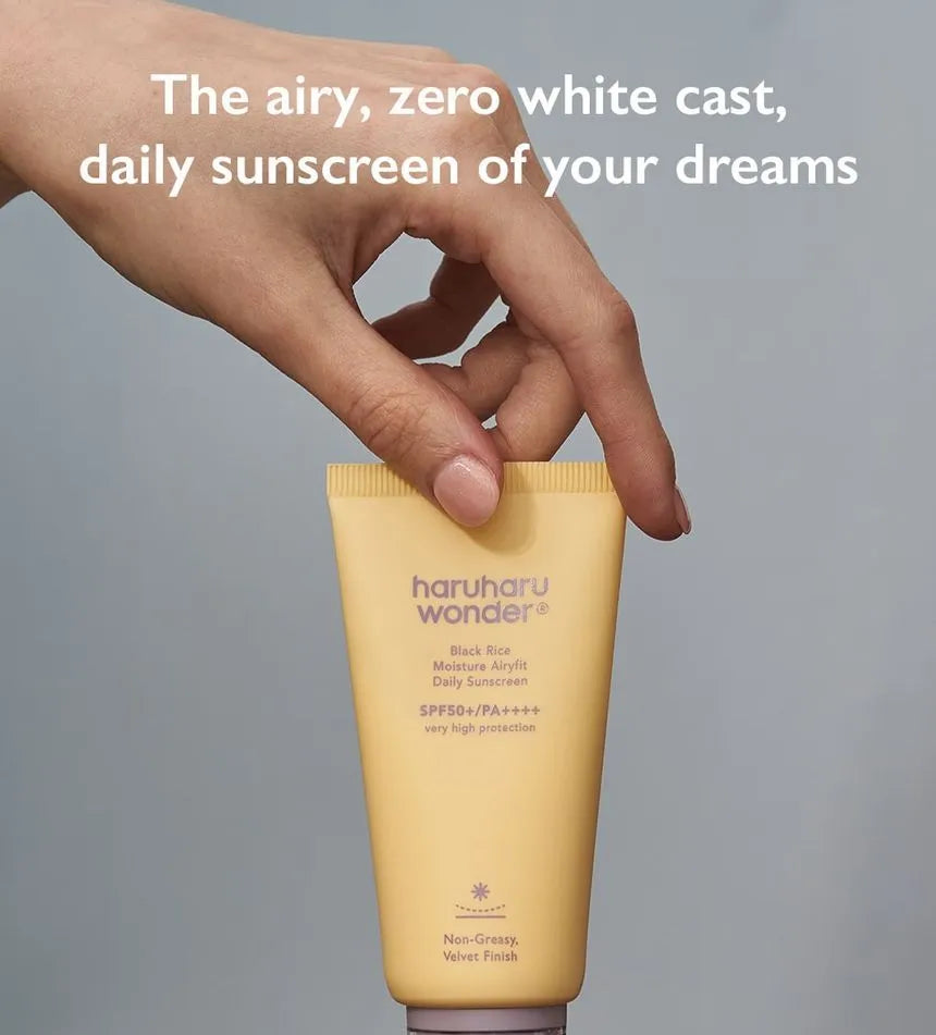 Haruharu Wonder Black Rice Moisture Airyfit Sunscreen 50ml