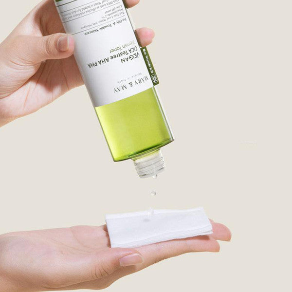 Mary & May Vegan Cica Teatree AHA PHA Blemish Toner Mini 30ml