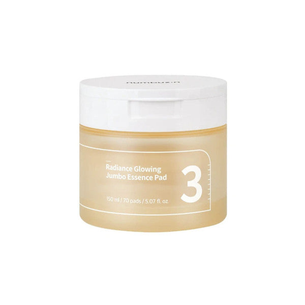 Numbuzin No.3 Radiance Glowing  Essence Pad 70 pads
