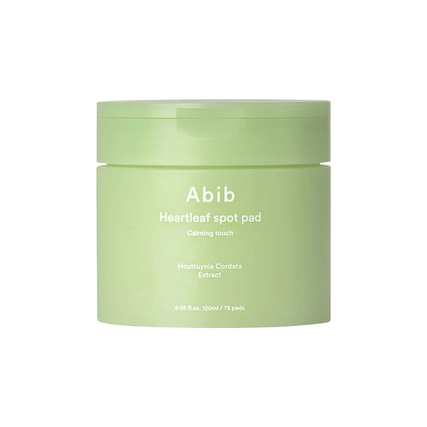 Abib Heartleaf Spot Pad Calming Touch 80 Pads I Toner Pad for Face, Refreshing Hydrating, Redness Relief