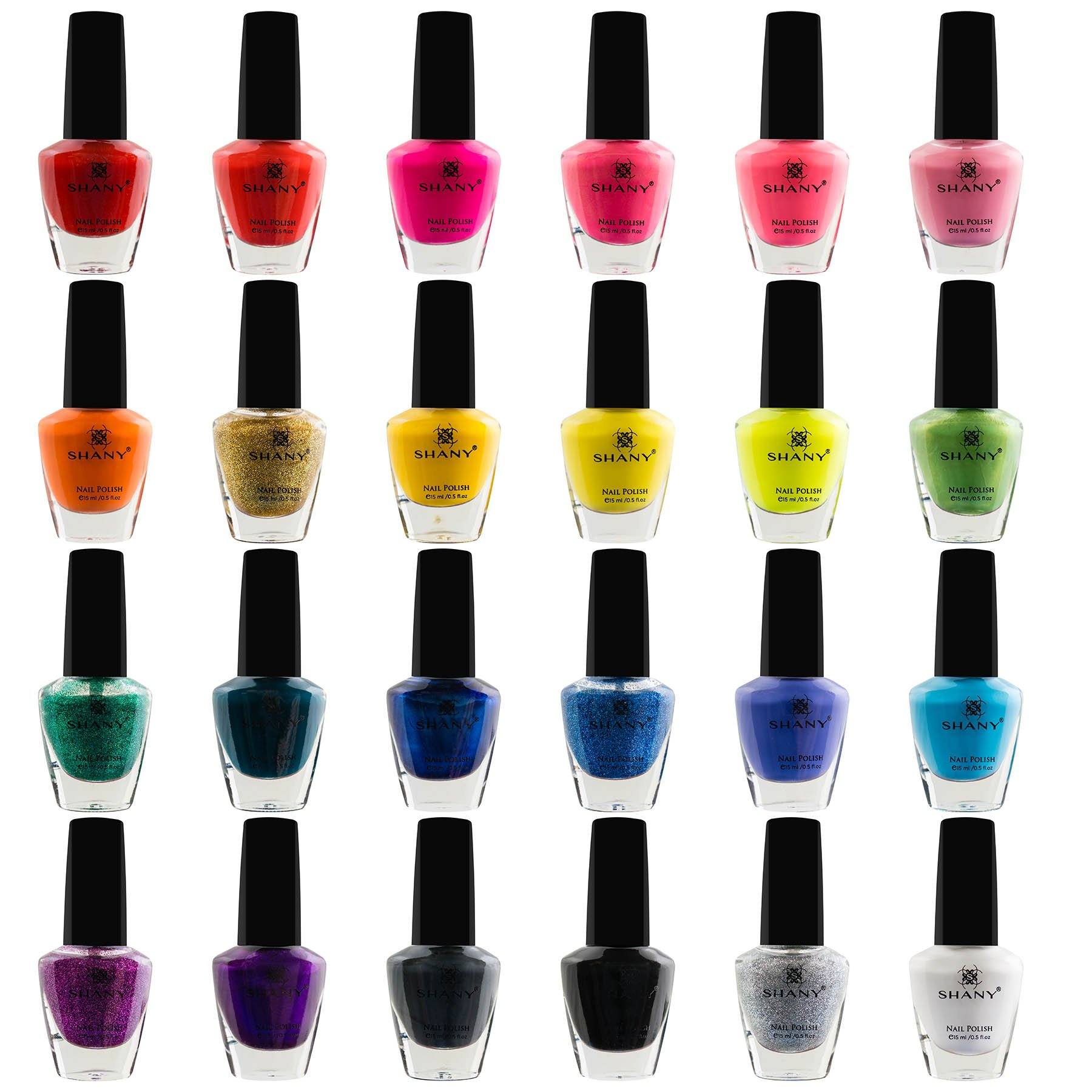 The Cosmopolitan Nail Polish set - Pack of 24 Colors - Premium Quality & Quick Dry