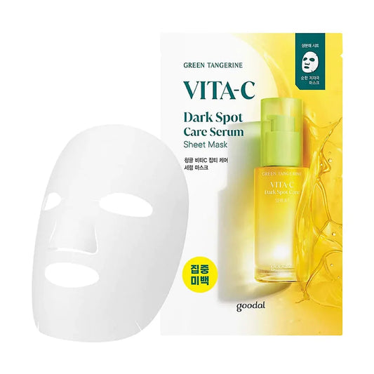 Goodal Green Tangerine Vita C Dark Spot Care Serum Mask